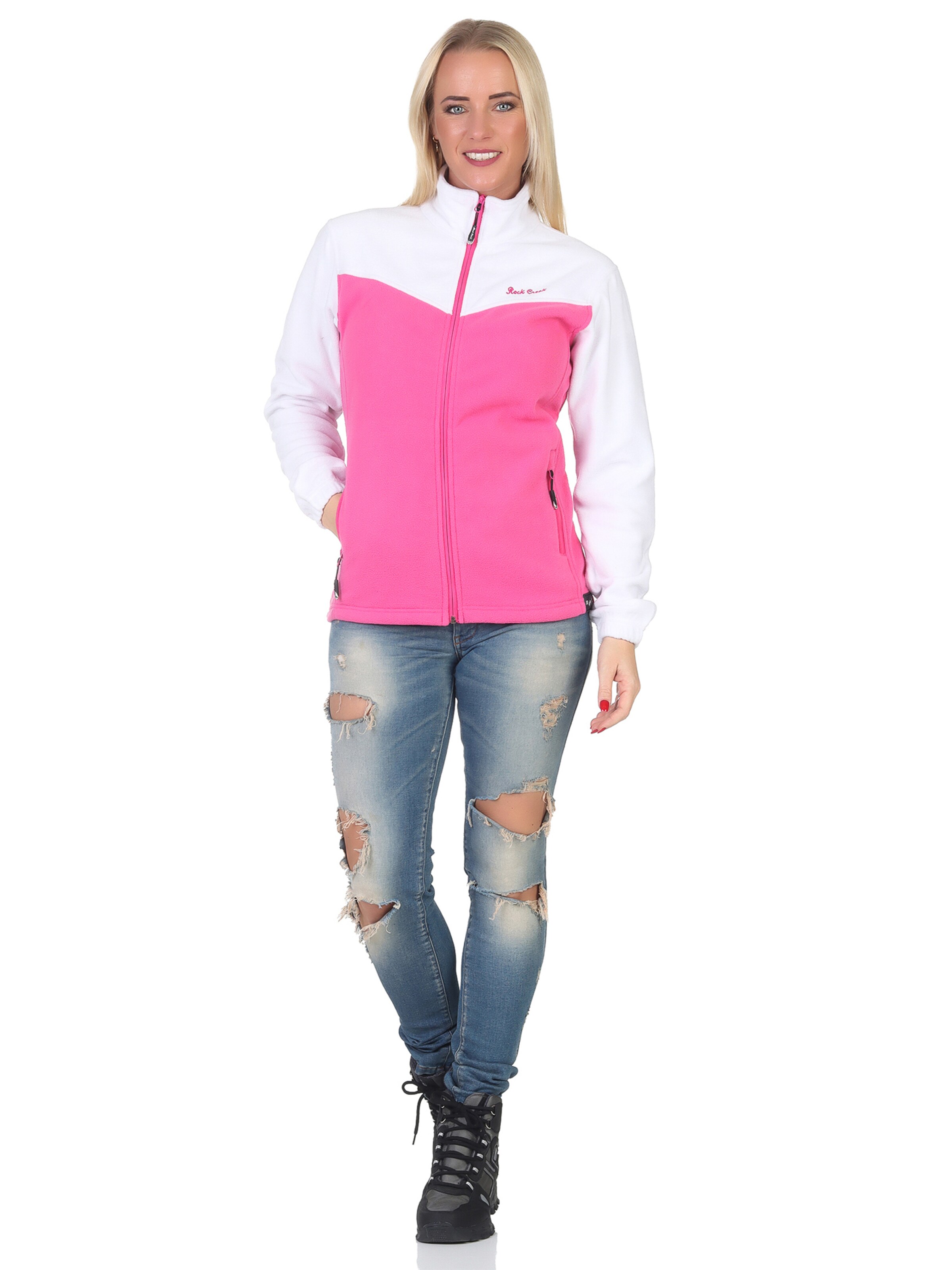 Rock Creek Fleecejacke in Pink
