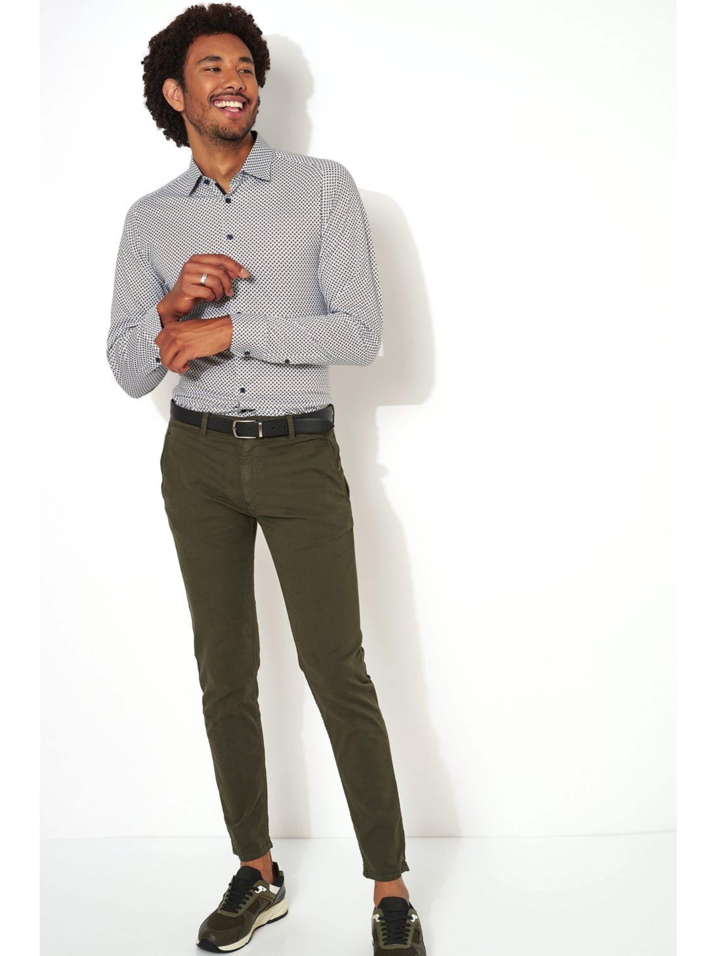 DESOTO Slim Fit Hemd 'Kent'‌‌ in Grau
