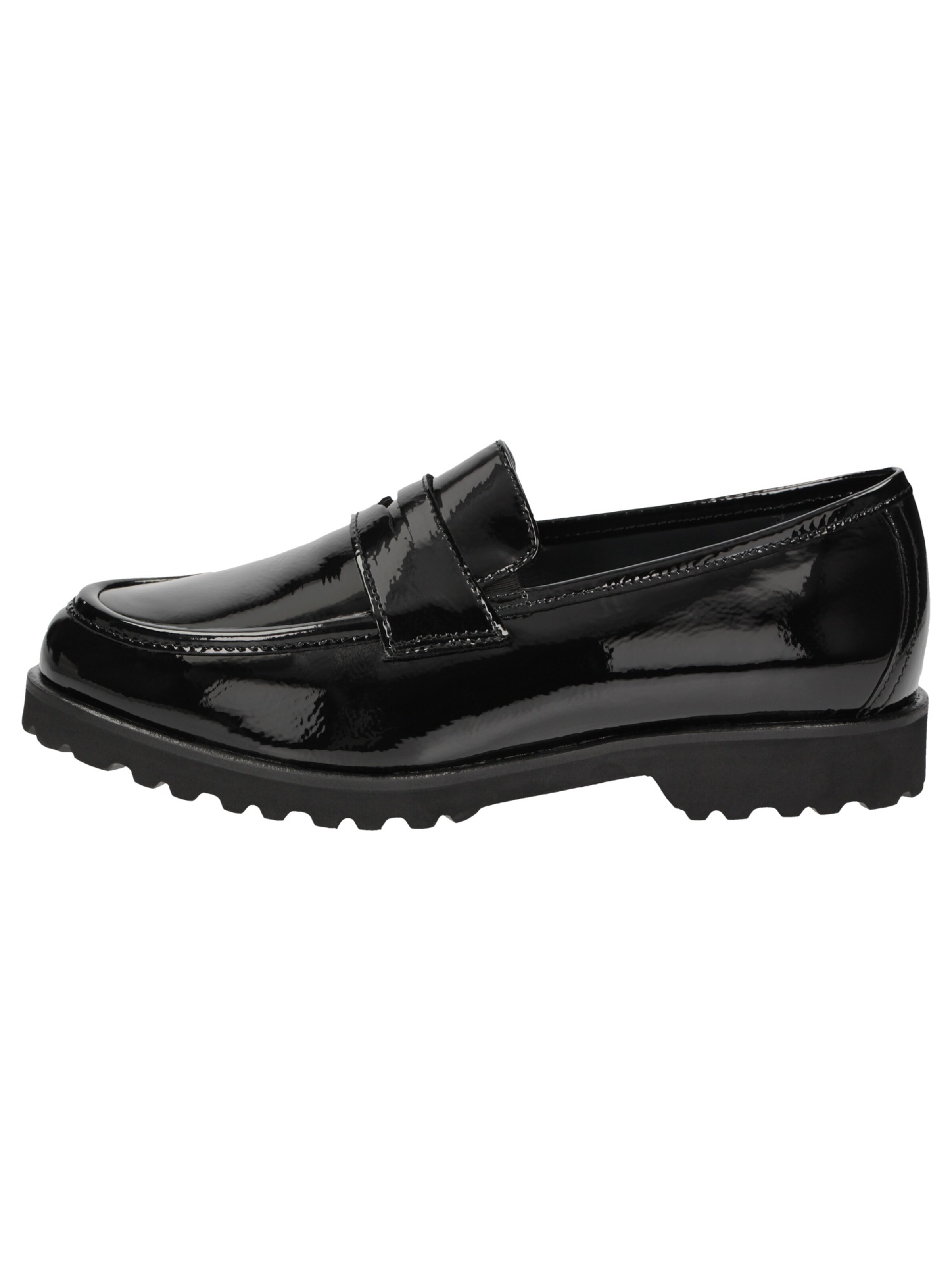 SIOUX Slipper in Schwarz