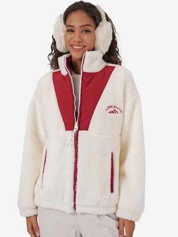 Bigdart Fleece jacket in White: front