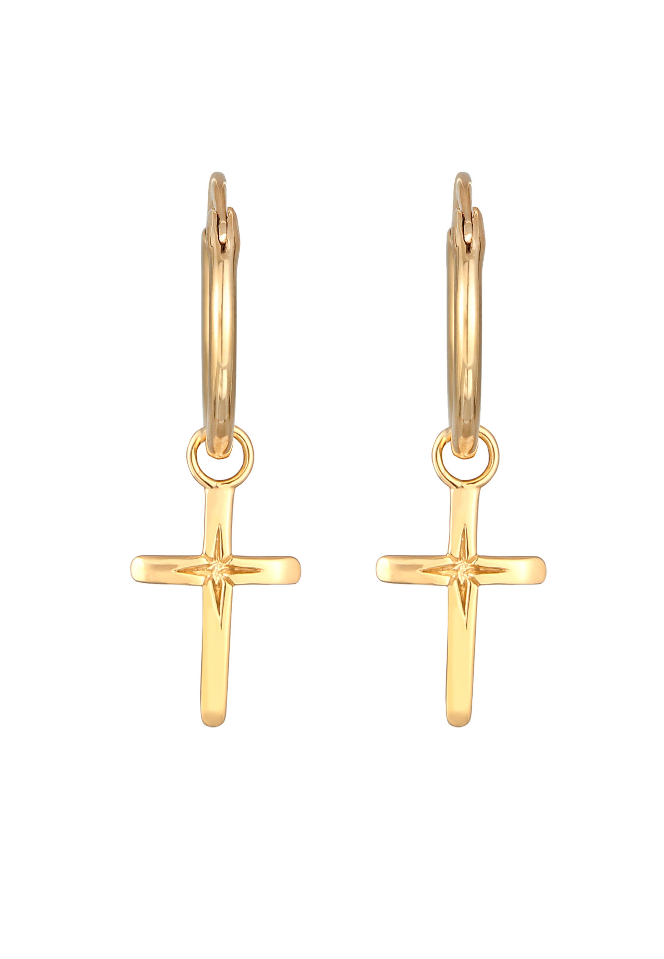 Boucles d'oreilles 'Kreuz' ELLI en or