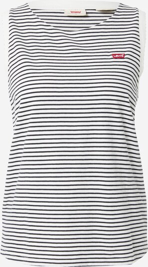 LEVI'S Top 'Dara' - černá / bílá, Produkt