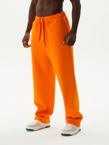 Ossy Homer Loosefit Sporthose 'Heavy Cotton 450 GSM N1Y013' in Orange