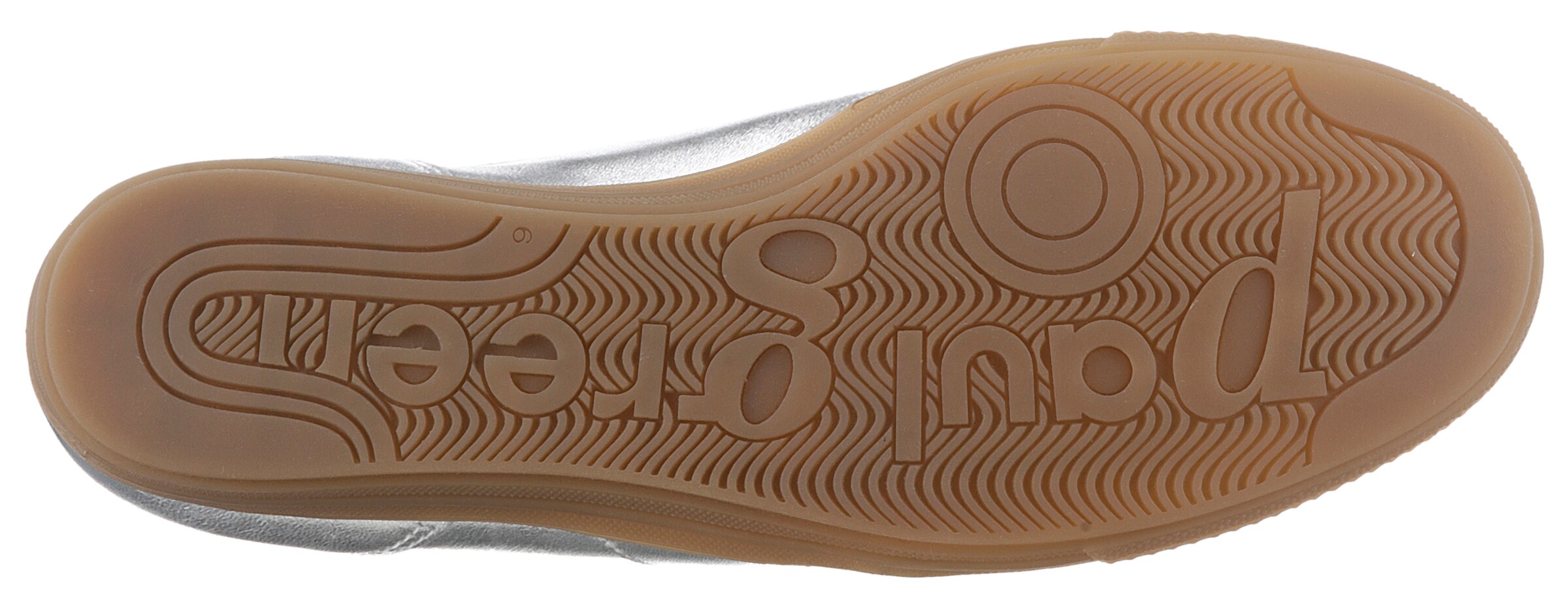 Baskets basses Paul Green en argent