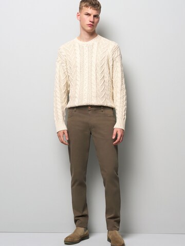 MEYER Regular Jeans in Brown