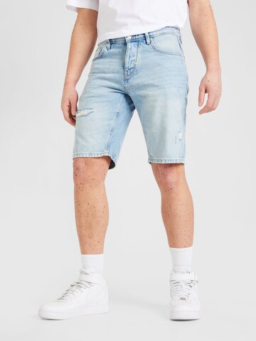 ANTONY MORATO Slimfit Shorts 'ARGON' in Blau: Vorderseite