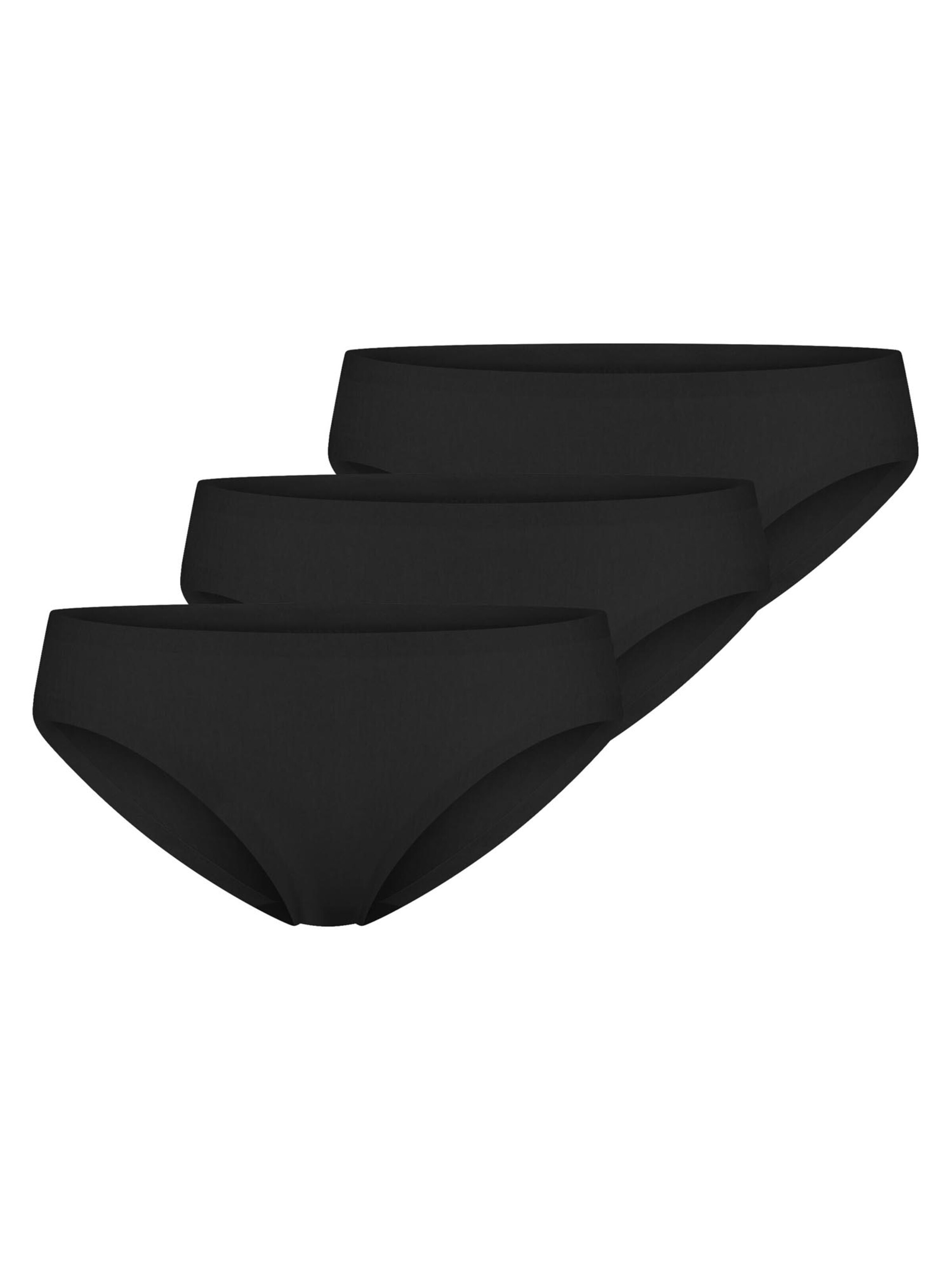 SCHIESSER Panty 'Invisible Light' in Black: front