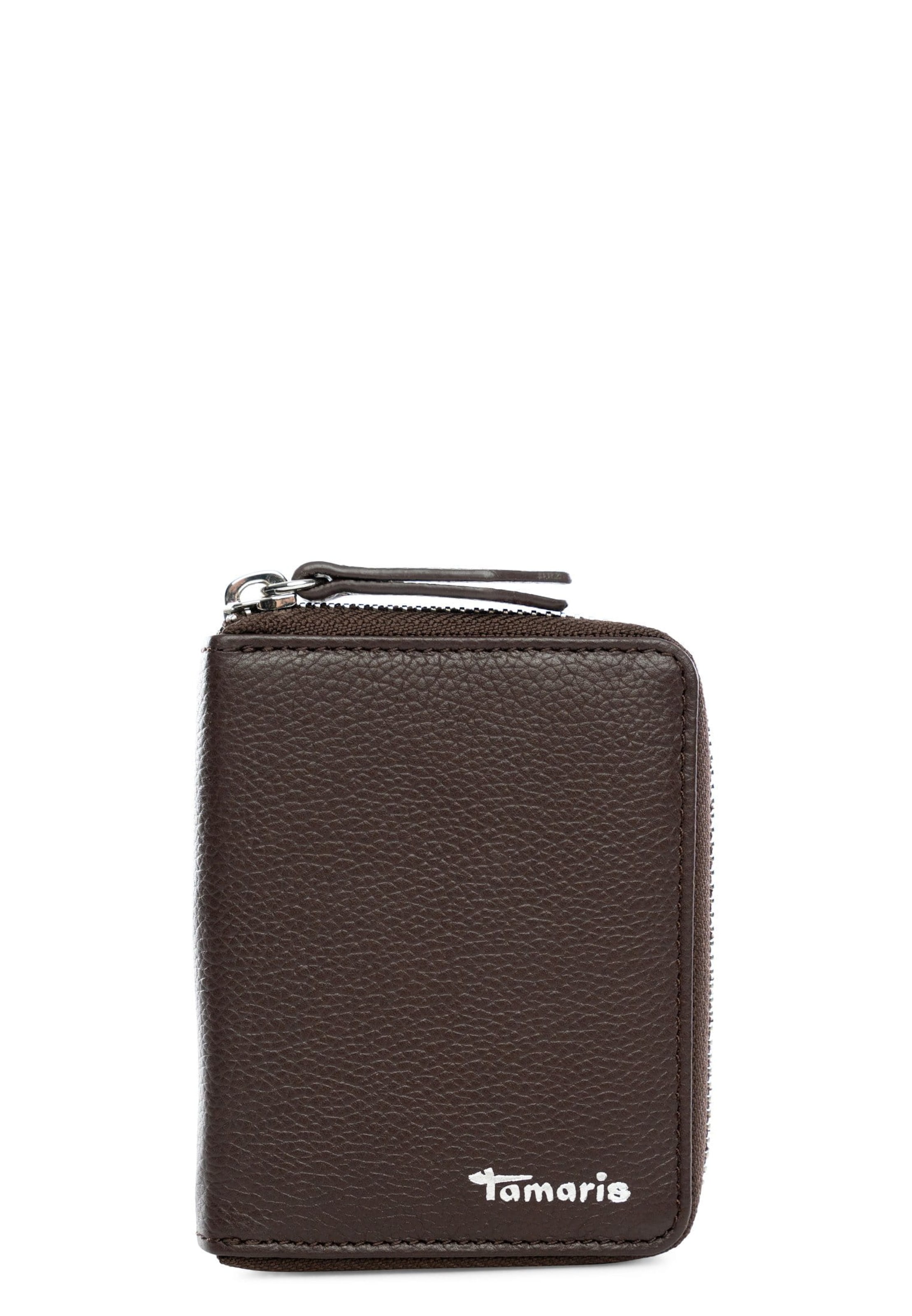 Portamonete 'Amanda' di Tamaris in marrone: frontale
