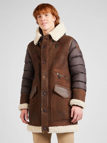 Blauer.USA Winter Coat in Brown: front