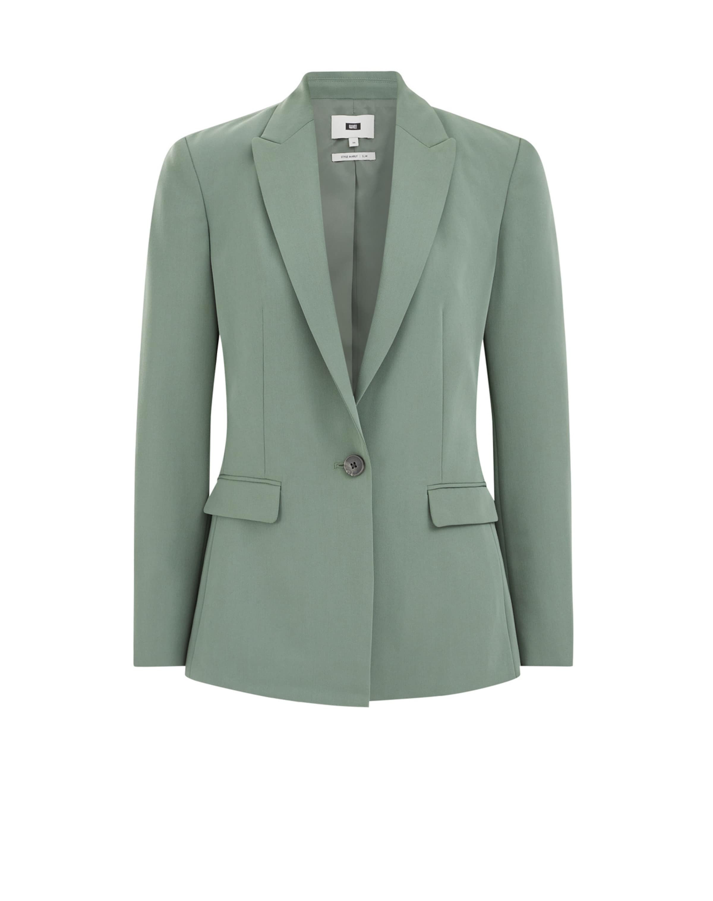WE Fashion Μπλέιζερ 'Marly' σε πράσινο: μπροστά