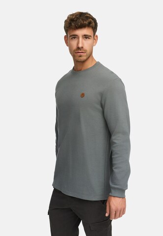 INDICODE JEANS Sweatshirt in Grey