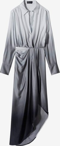 MANGO Evening Dress 'musti' in Grey: front