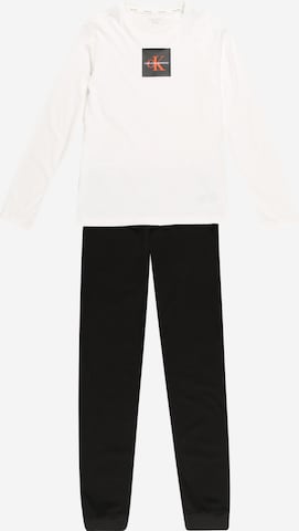 Calvin Klein Underwear - Pijama en blanco: frente