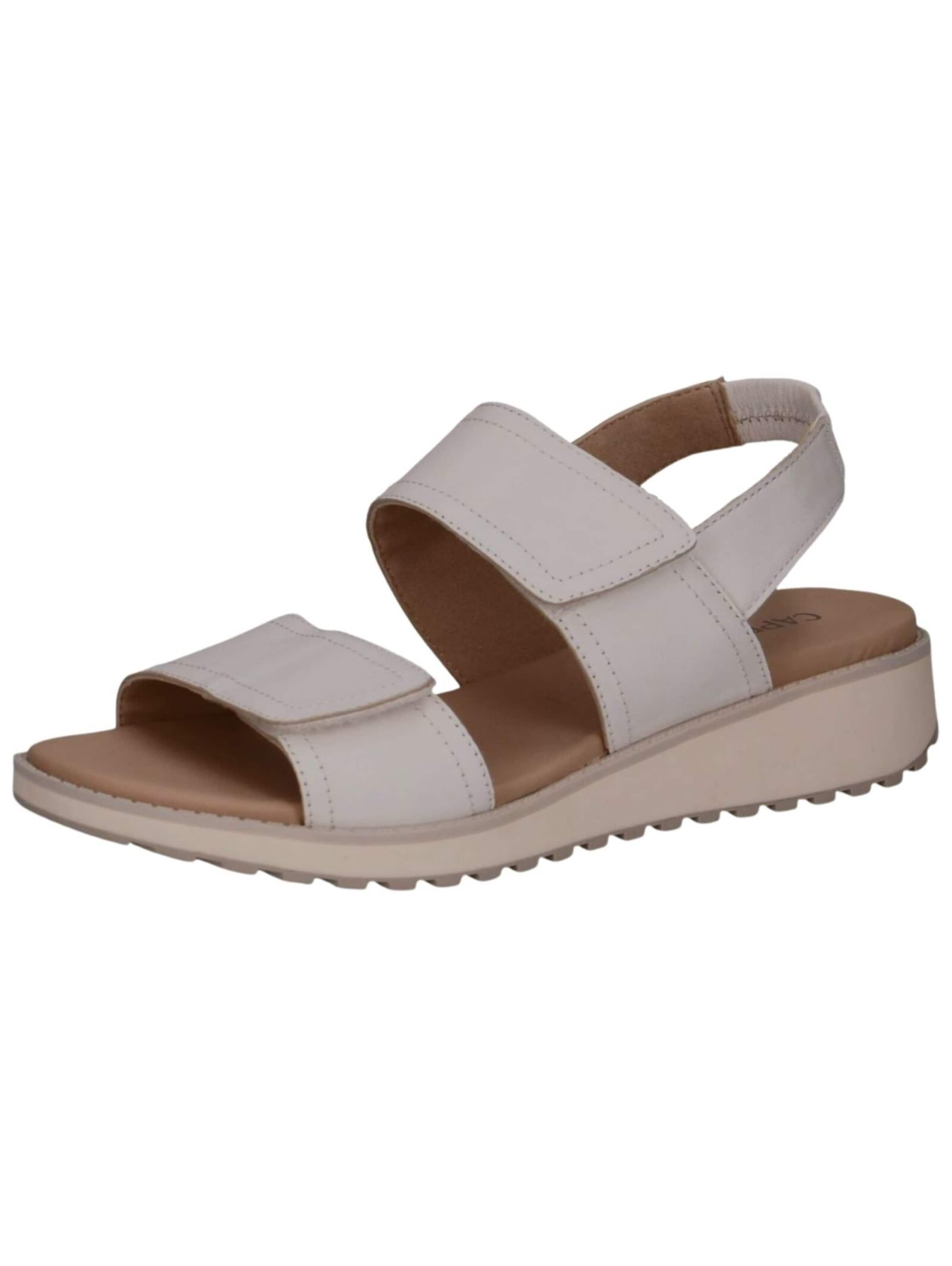 CAPRICE - Sandália em branco: frente