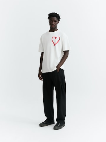 Thinking MU Shirt 'AARON' in Wit: voorkant