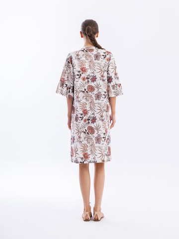 Haris Cotton Jurk in Wit