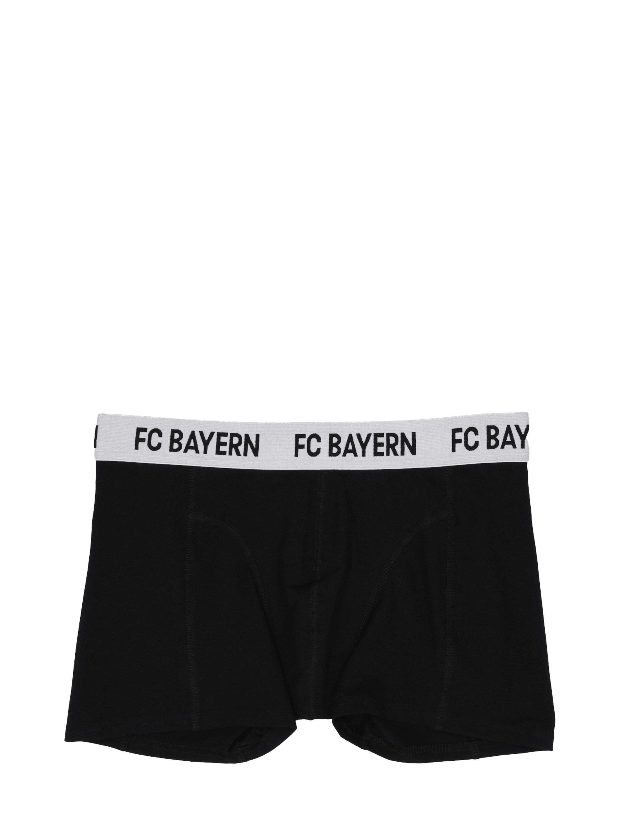 FC BAYERN MÜNCHEN Boxershorts 'Essentials' in Schwarz: Vorderseite