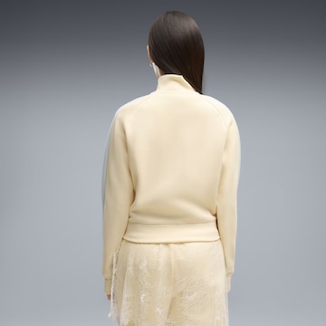 PUMA Sweatjacke 'T7 Always On' in Gelb