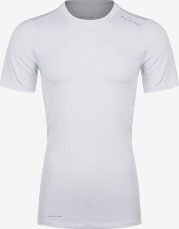 ENDURANCE Performance Shirt 'Power' in White: front