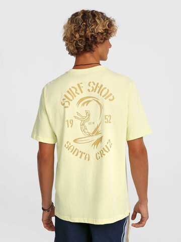 Maglietta di O'NEILL in giallo: frontale