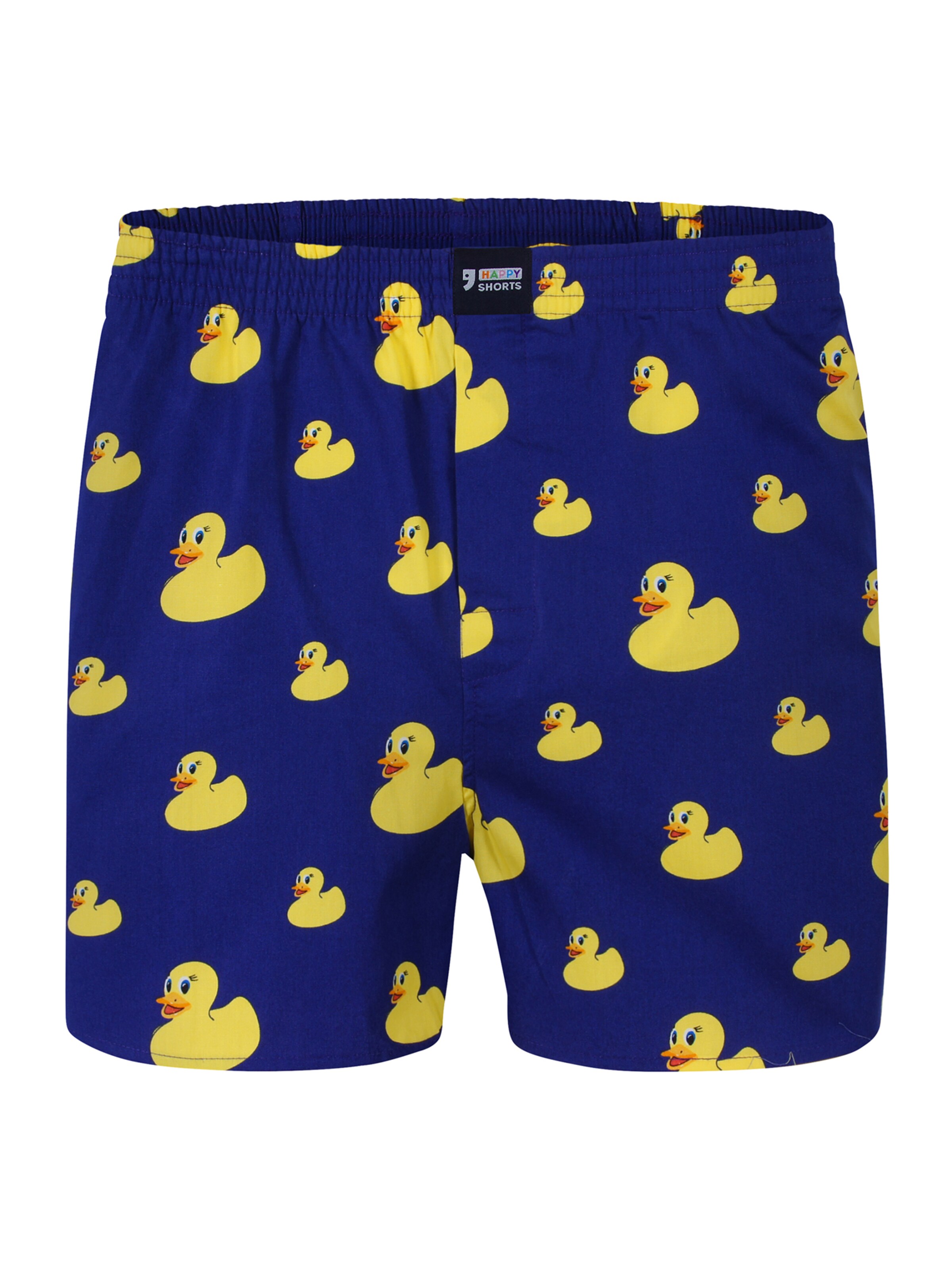 Boxers Happy Shorts en bleu : devant