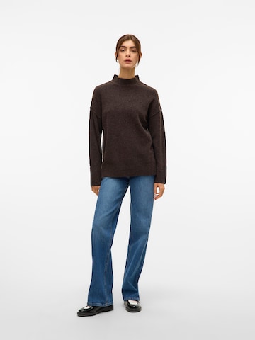 VERO MODA Sweater 'VMILSE' in Brown