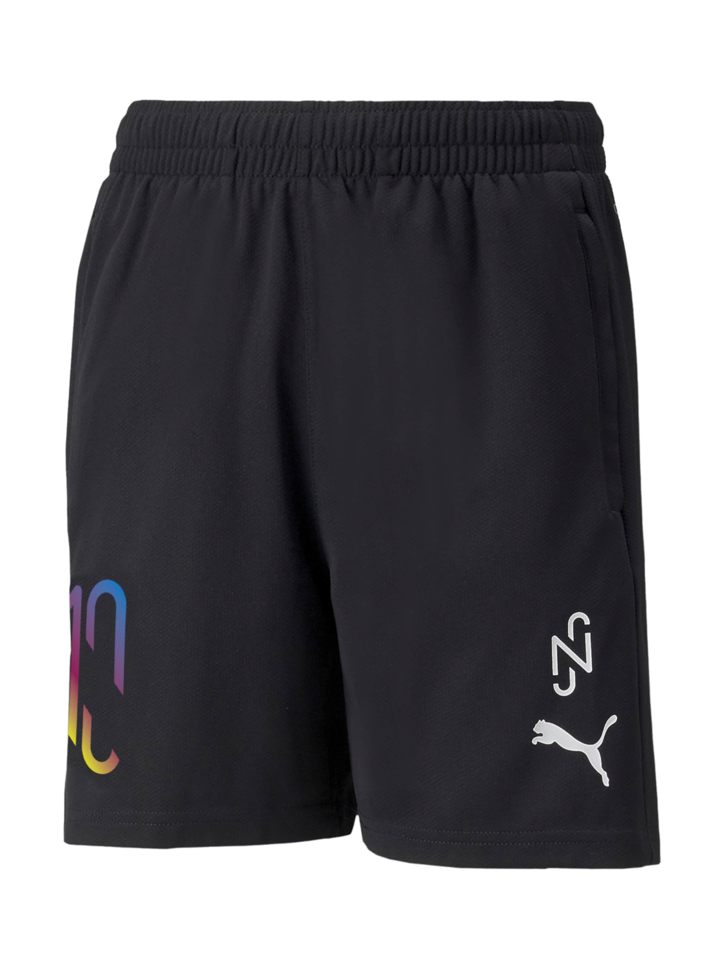 PUMA Regular Workout Pants 'Neymar Jr.' in Black: front