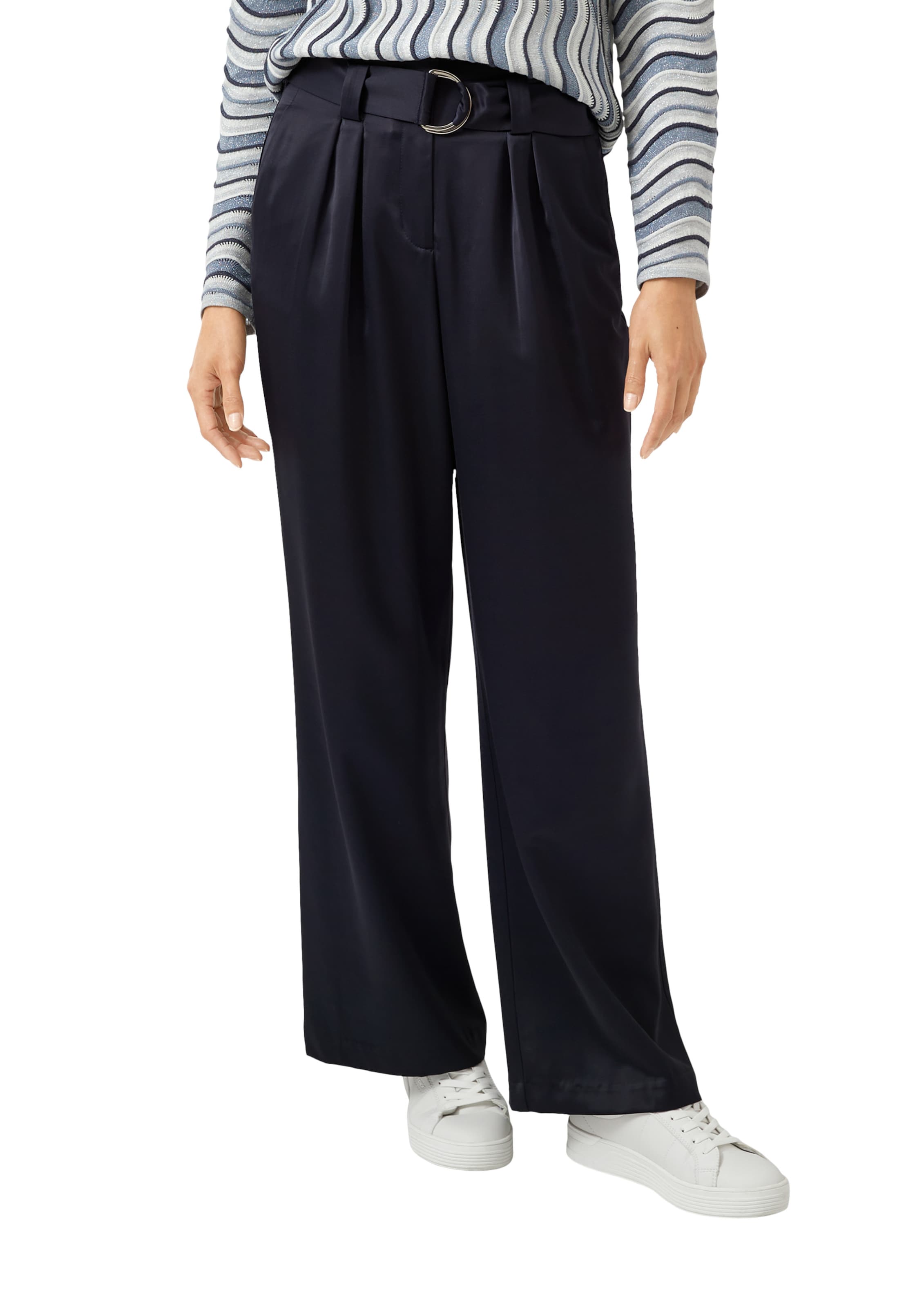 s.Oliver Regular Pants in Blue: front