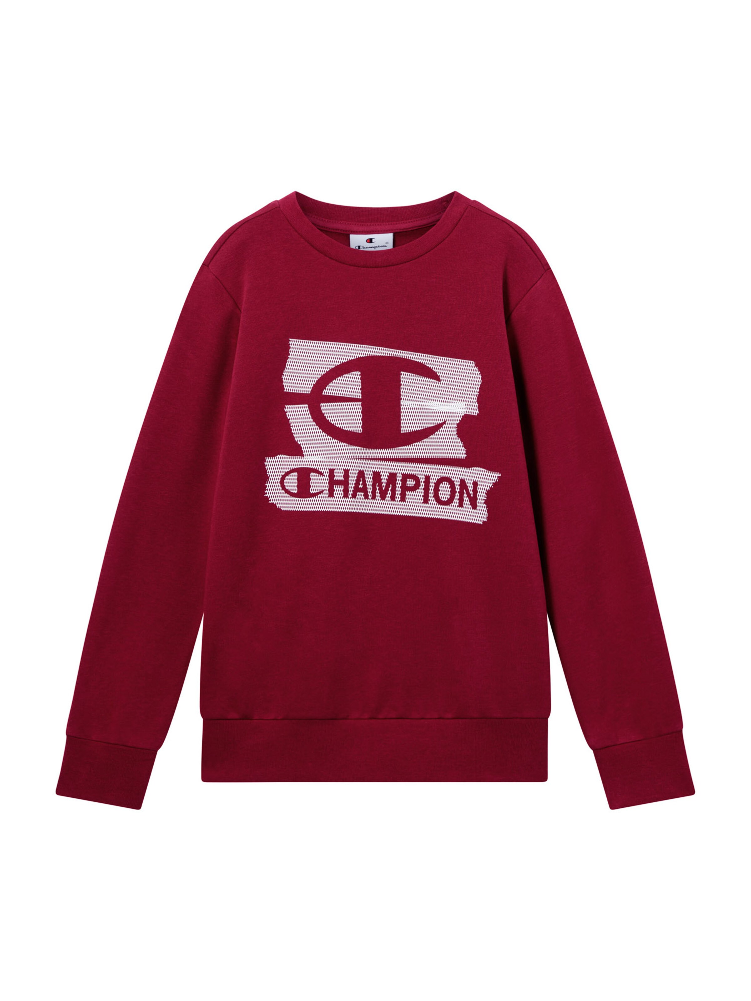 Champion Authentic Athletic Apparel Суичър в червено: отпред