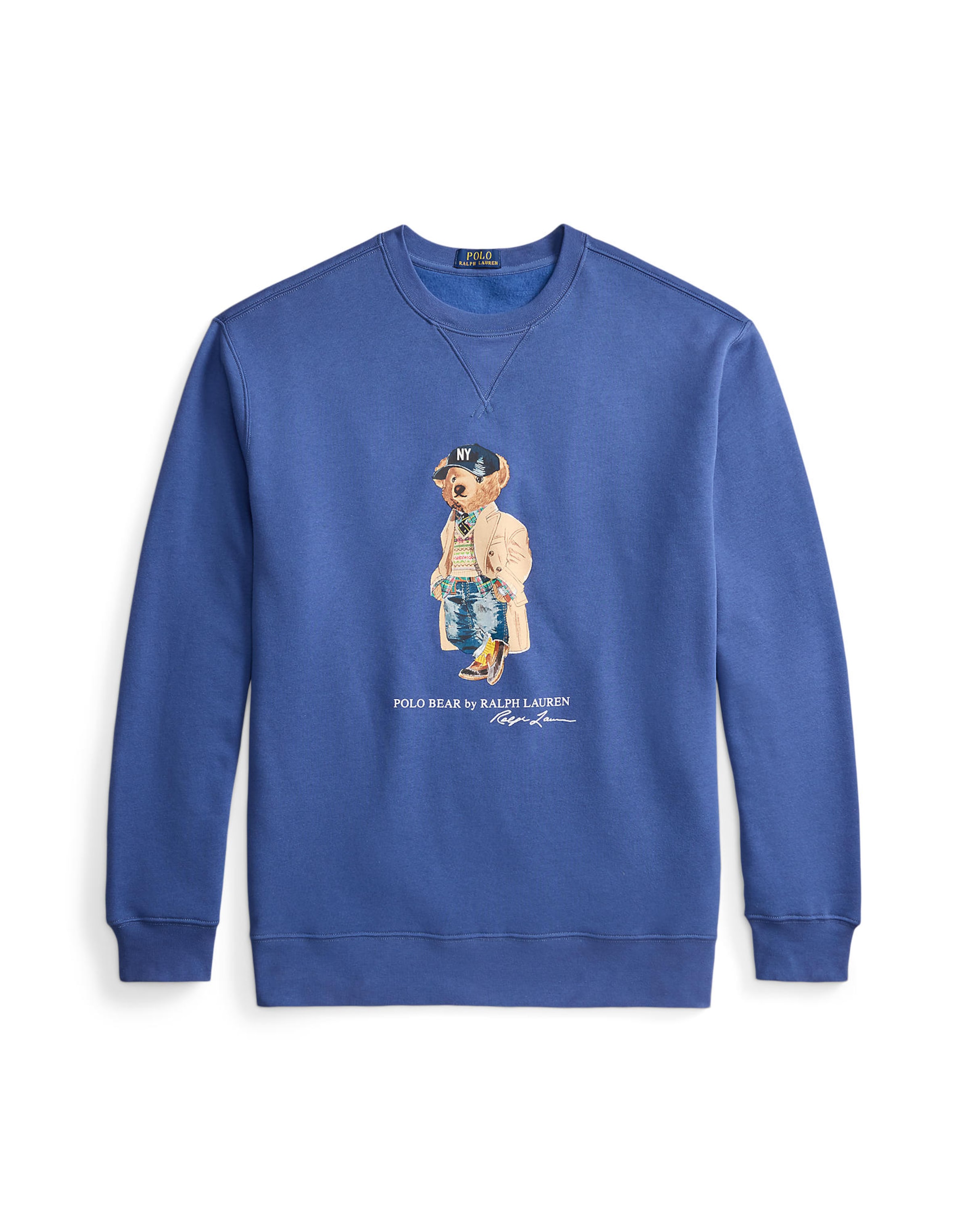 Polo Ralph Lauren Big & Tall Sweatshirt 'SEASONAL FLEECE' in Blue: front