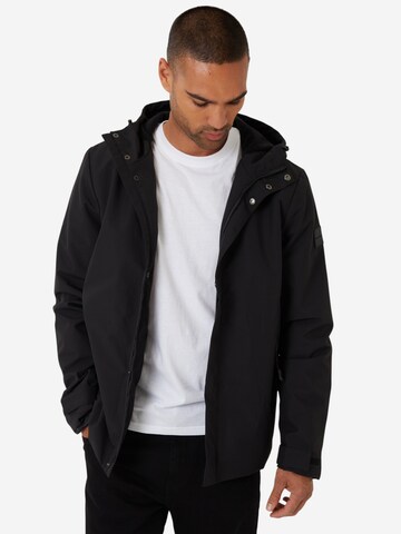 Threadbare Jacke 'Pintada' in Schwarz: Vorderseite