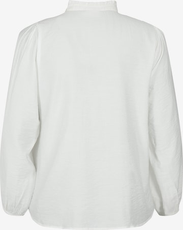 Camicia da donna 'CAKAM' di Zizzi in bianco