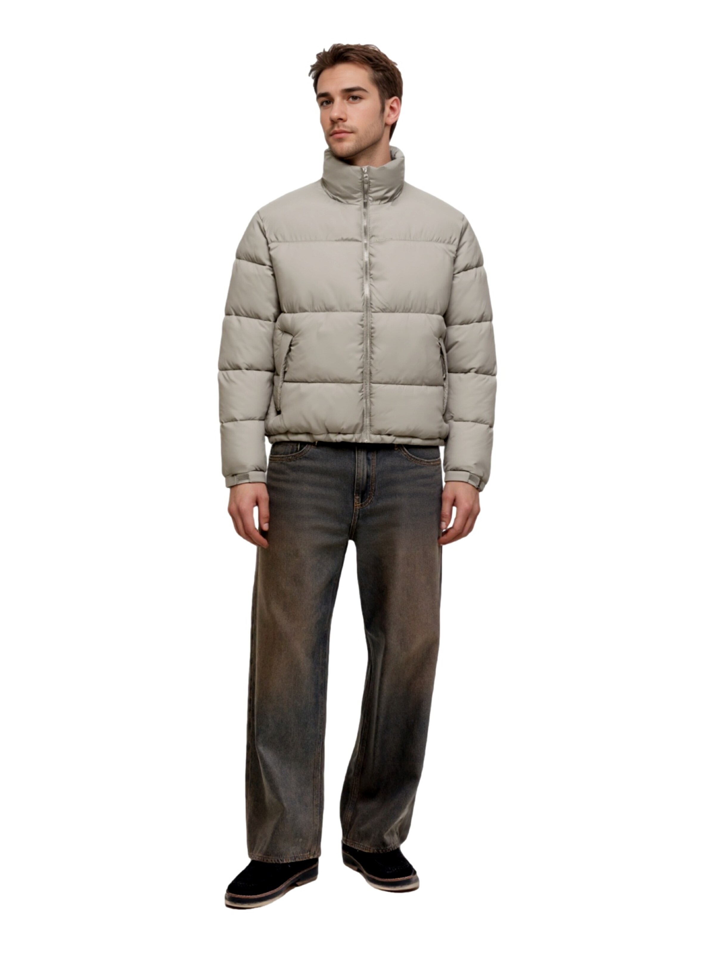 Only & Sons Winter jacket 'ONSMaverick' in Grey