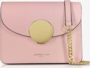 Borsa a tracolla 'New Ondina Mini' di LeParmentier in rosa: frontale