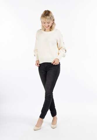 MYMO - Pullover 'Nolie' em branco