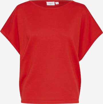 SAINT TROPEZ Pullover 'Mila' in Rot: Vorderseite