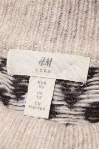H&M Pullover XS in Beige