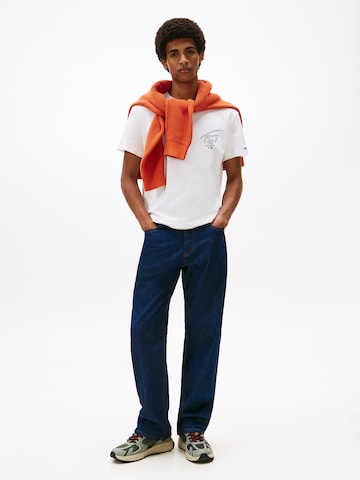 Tommy Jeans Μπλουζάκι 'CITY' σε λευκό