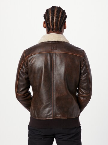 FREAKY NATION Between-Season Jacket 'Fly' in Brown