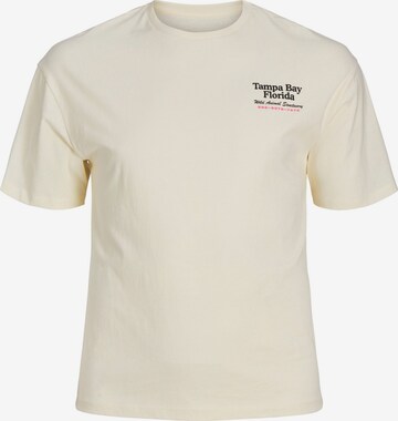 JACK & JONES Shirt 'GATHER' in White: front