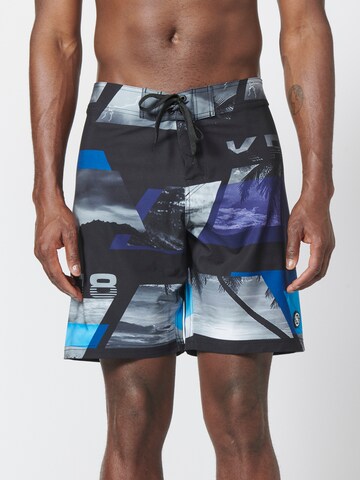 KOROSHI Badeshorts in Blau