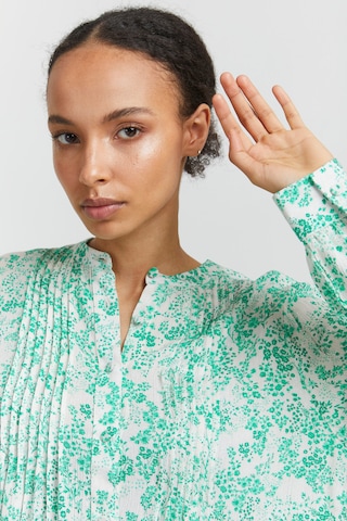 ICHI Blouse 'IHMARRAKECH' in Groen