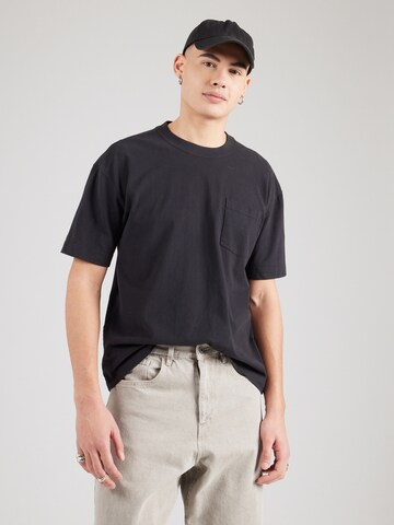 HOLLISTER Футболка в Черный: спереди