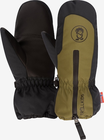 TROLLKIDS Gloves in Green: front