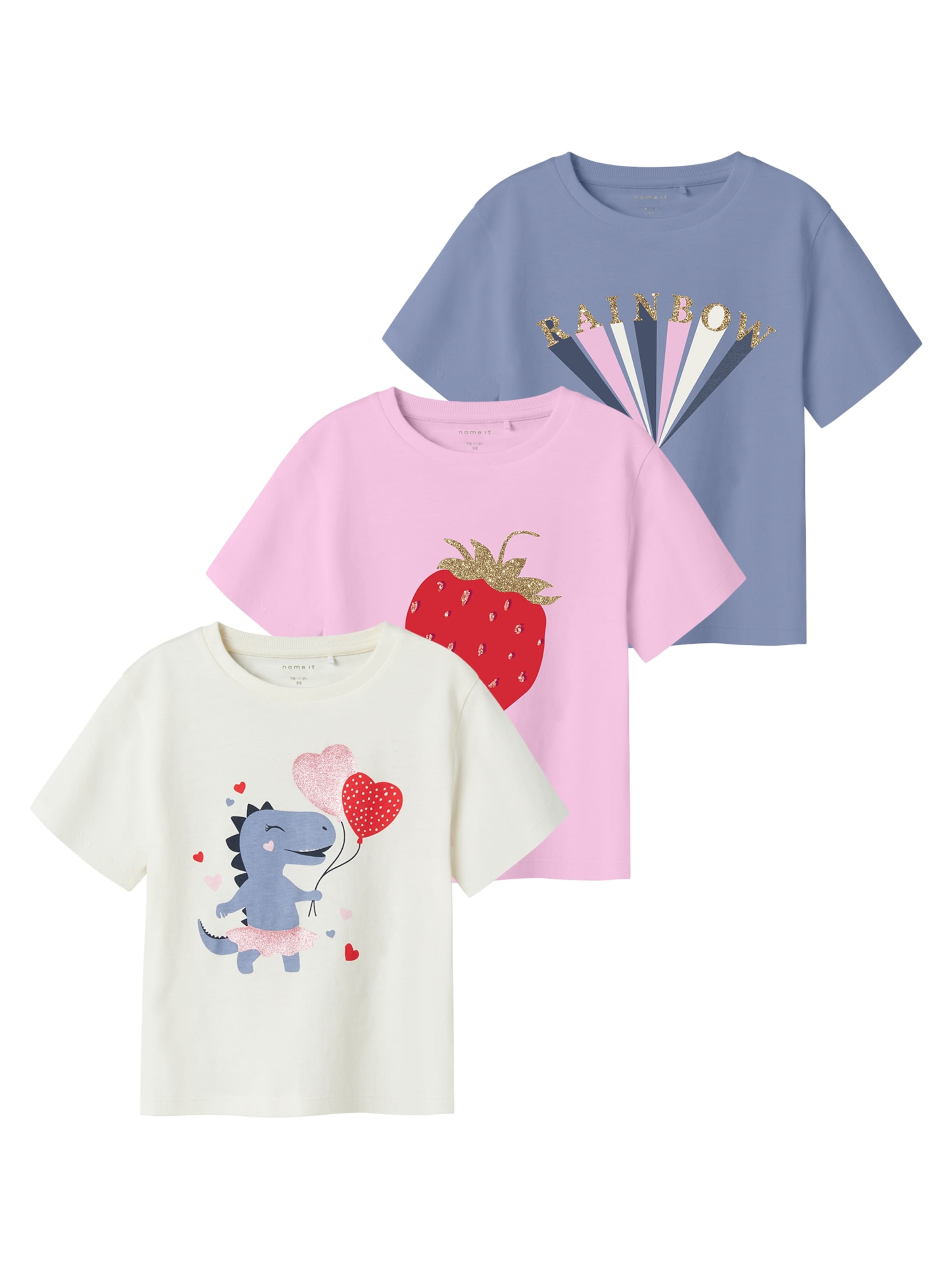 NAME IT - Camiseta 'NMFKATINKA' en azul: frente