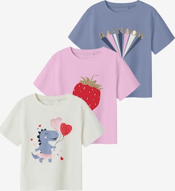 mėlyna NAME IT Marškinėliai 'NMFKATINKA': priekis