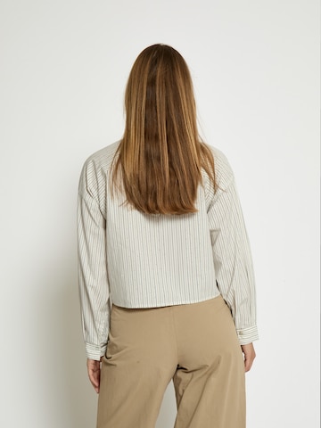 Chemisier 'Kamari' Peppercorn en blanc