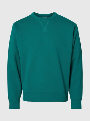 SELECTED Sweatshirt i grøn: forside
