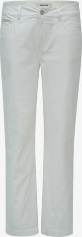 Pantalon Salsa Jeans en blanc : devant