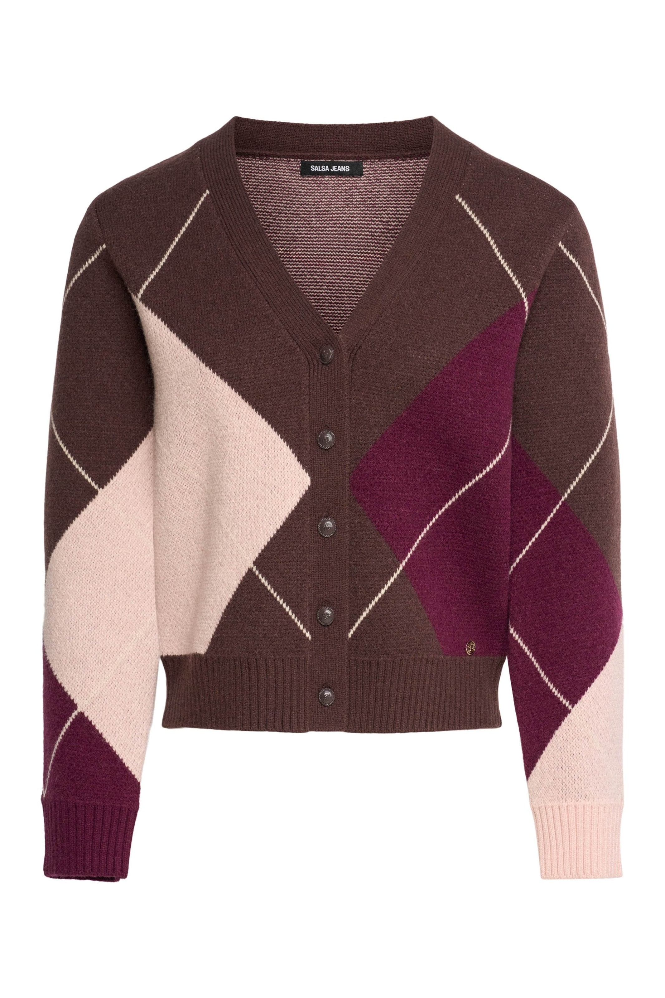 Pull-over Salsa Jeans en marron : devant